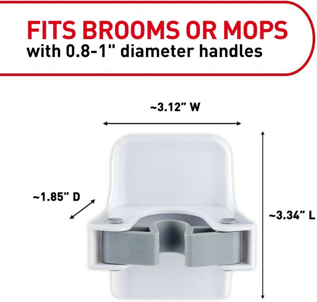 3M Command Adhesive Broom Gripper White 17007-ES 1 Stück, 1 Stück