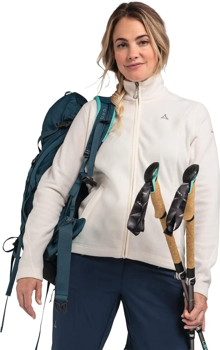 Schöffel Damen Fleece Jacket Leona3, leichte und wärmende Fleecejacke, schnell trocknende Outdoorjac