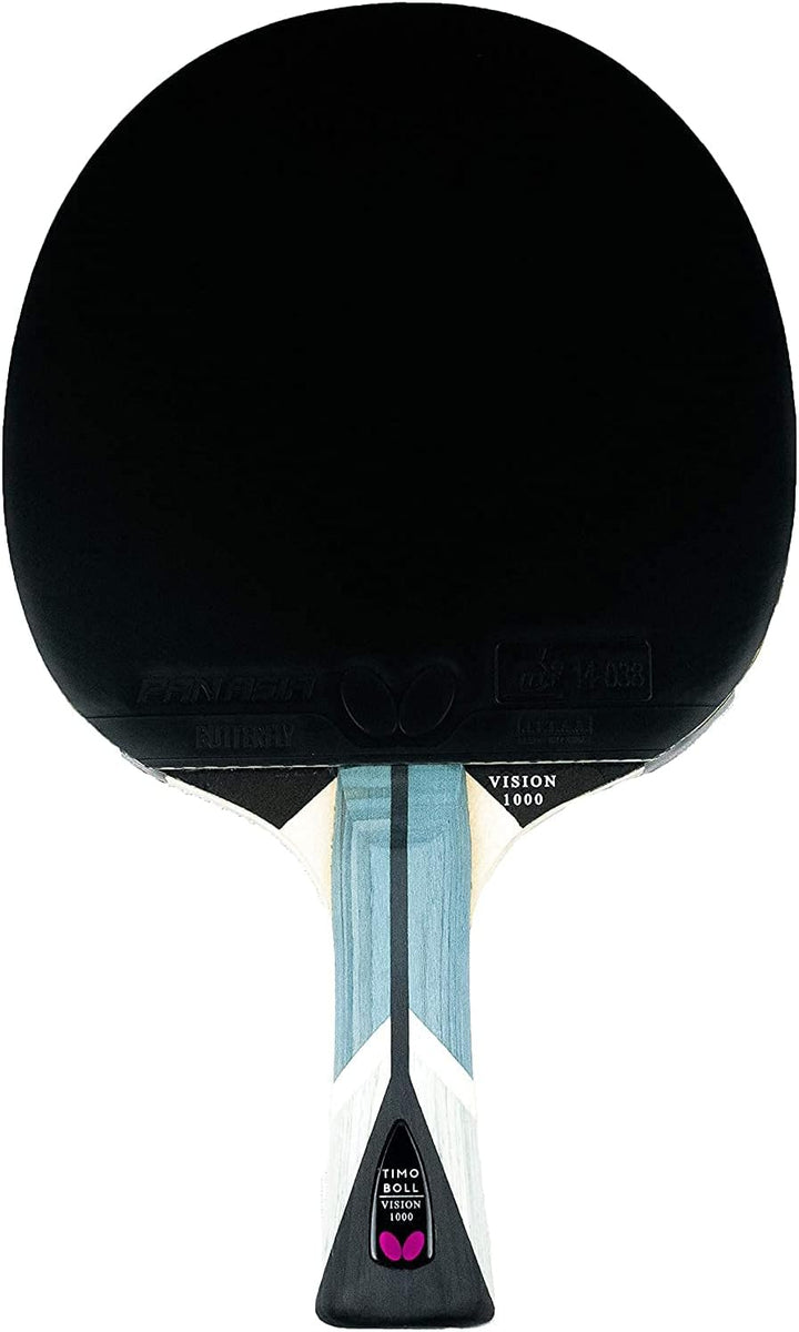 Butterfly® Timo Boll Vision 1000 Tischtennisschläger | Tischtennis Racket Bat TT Profi Wettkampfschl
