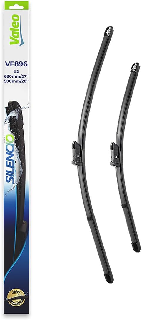 Valeo Silencio VF896 Wischerblatt 577896 Vorderansicht: 680mm / 500mm Menge Set 2 Einheiten Fahrerse