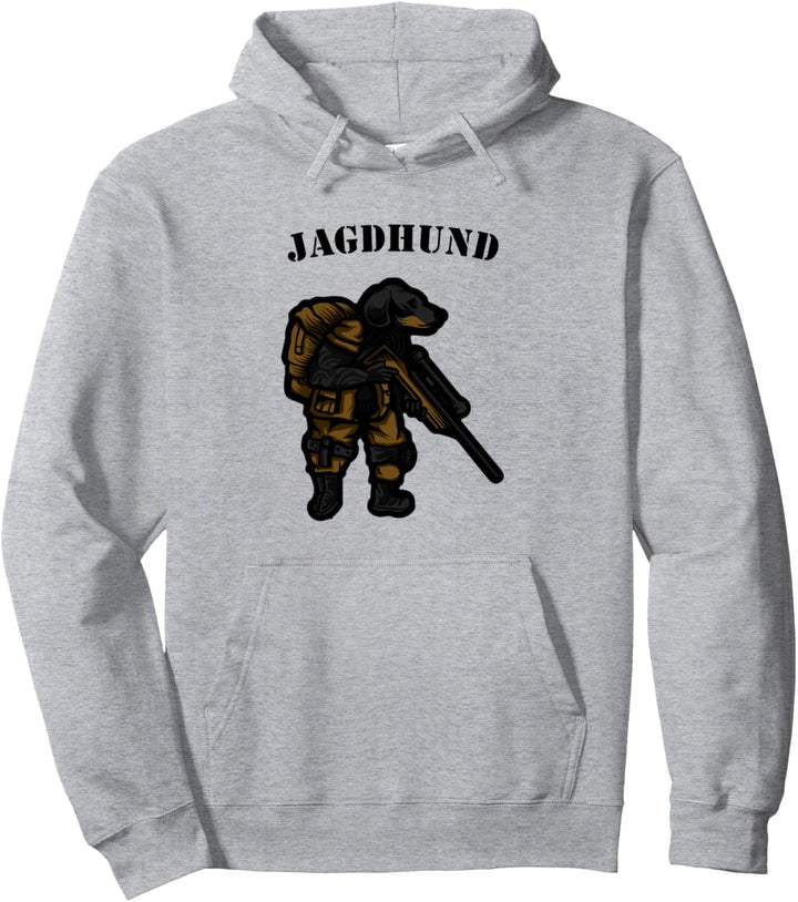 Jagdhund Jäger Soldat Dackel Dachshund Teckel Geschenkidee Pullover Hoodie