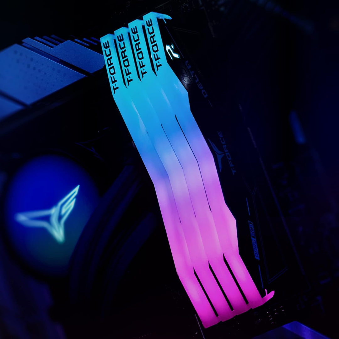 D532GB 5600-36 Delta RGB bk K2 TEM 32GB(2x16GB) DDR5 5600MHz 36-36-36-76 Schwarz, 32GB(2x16GB) DDR5