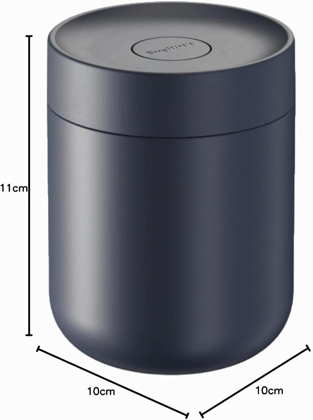 Berghoff Home Thermobehälter für Essen – 0,5L – Edelstahl Warmhaltebehälter – Thermobecher für Geträ