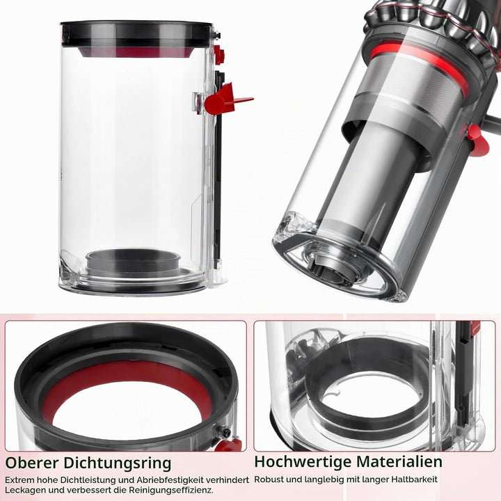 Hochwertiger Ersatz-Staubbehälter für Dyson V11 V15 SV14 SV15 SV22 Staubsauger, für Dyson Staubsauge