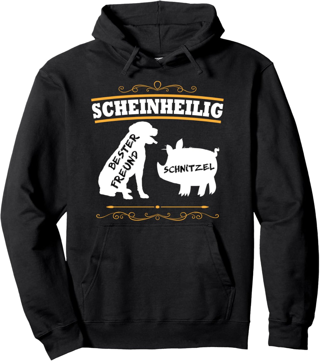 Vegan Scheinheilig Tierschutz Tierrechte Pullover Hoodie
