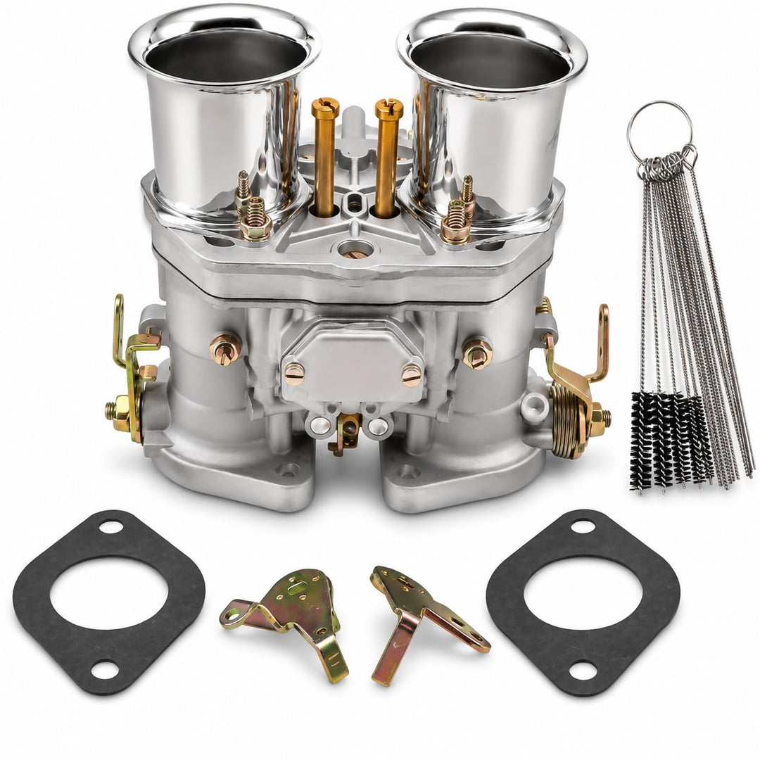 Dokili Vergaser mit Air Horn Ersatz für Weber 40 IDF 40mm BUG Beetle VW Fiat Prosche Solex Dellorto