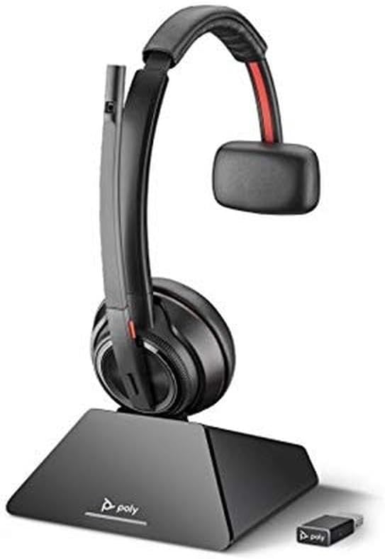 Poly 8210 UC S8210 C USB-A D200 USB-A OTH MONO DECT UK/EU/AT/NZ Mono USB-A PC Teams kompatibel, Mono