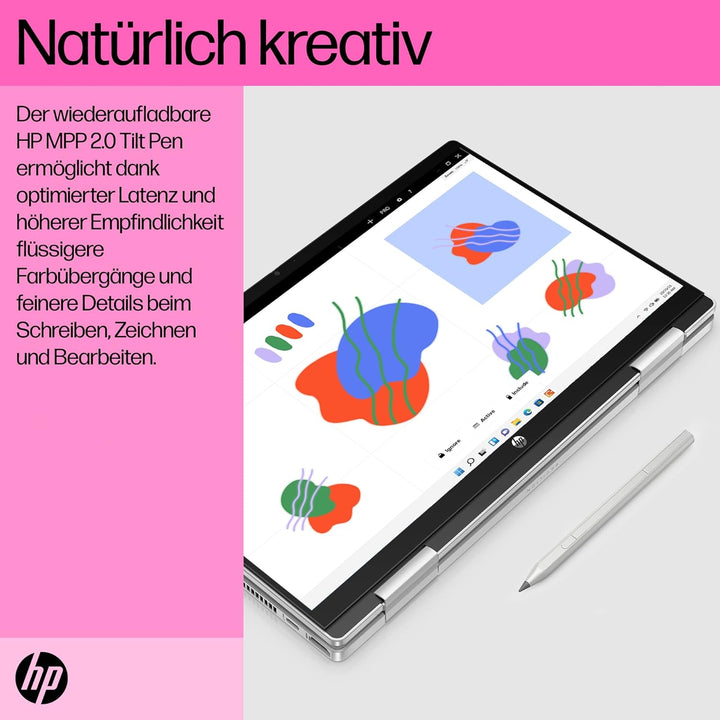 HP Pavilion x360 2-in-1 Laptop | 14" FDH Touchdisplay | Intel Core i5-1335U | 16 GB DDR4 RAM | 512 G