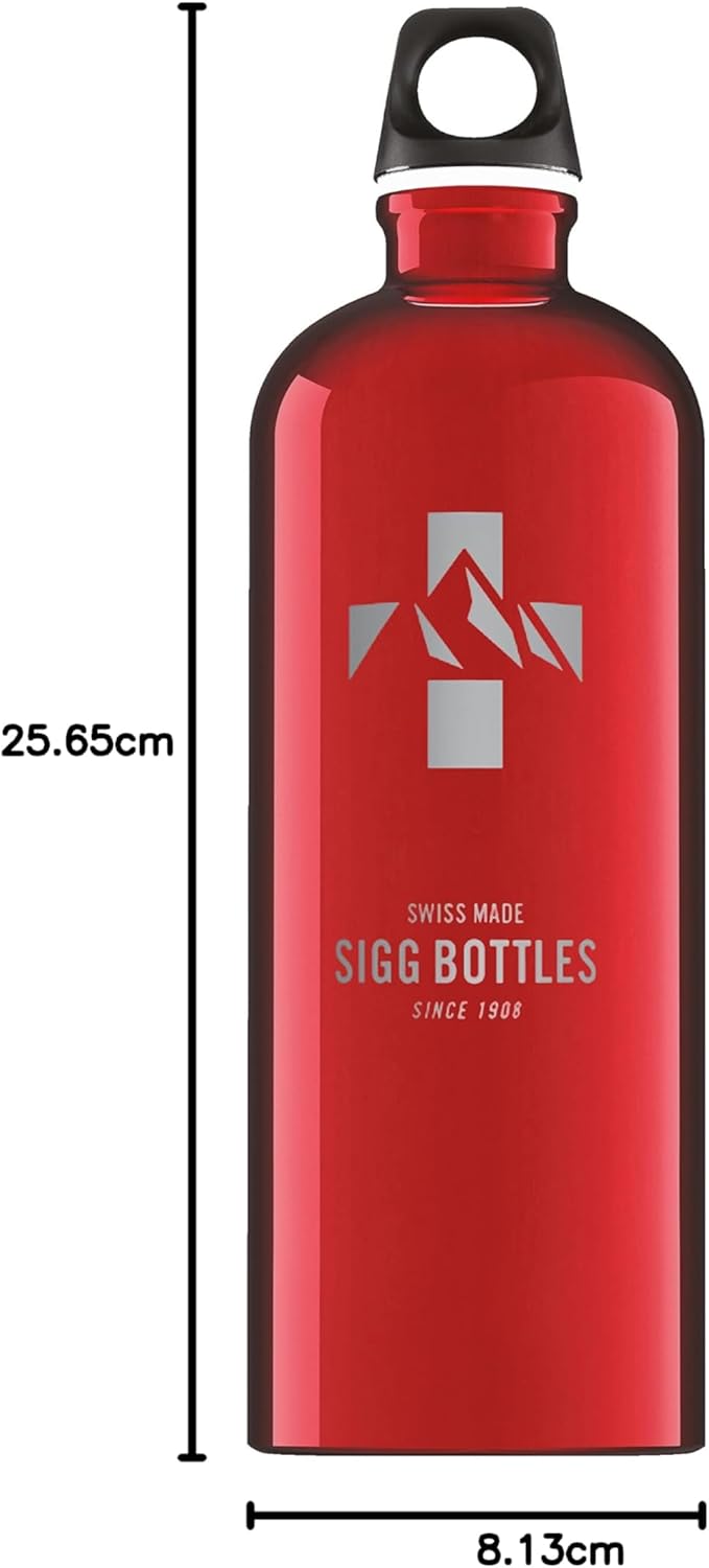 SIGG - Alu Trinkflasche - Traveller - Klimaneutral Zertifiziert - Für Kohlensäurehaltige Getränke Ge
