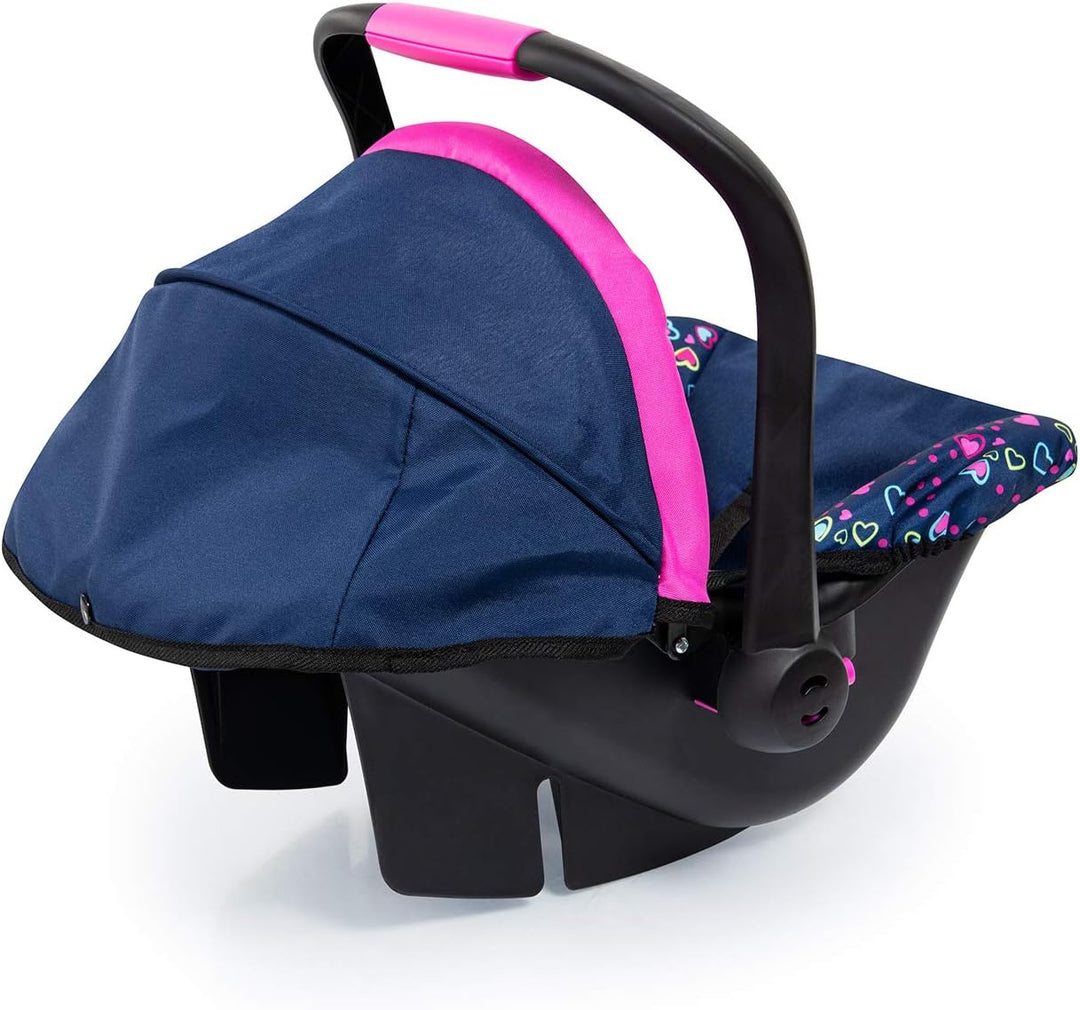 Bayer Design 67917AA Puppen-Autositz EasyGo, Puppenzubehör, passend zum Neo Vario Puppenwagen, mit D