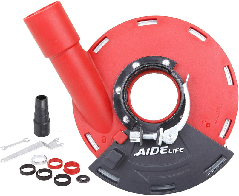 Aidelife Staubschutz für Winkelschleifer, Universal 115/125 mm, 125 mm