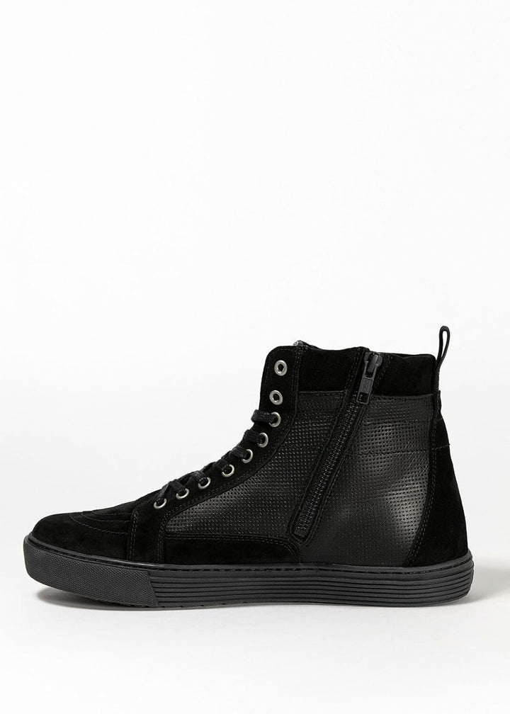 John Doe Neo Black/Black XTM Aramid Motorrad Schuhe, 38 EU 38 EU Schwarz, 38 EU Schwarz
