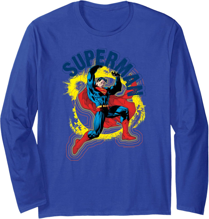 Superman A Name To Uphold Langarmshirt