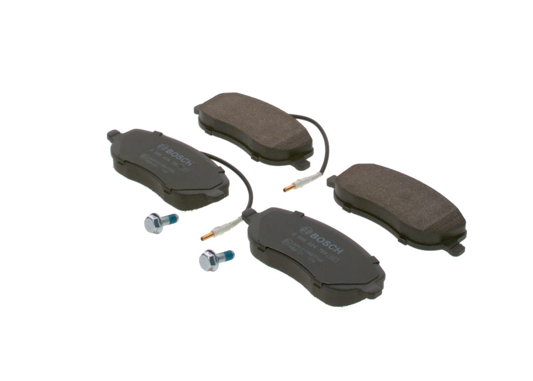 Bosch BP930 Bremsbeläge - Vorderachse - ECE-R90 Zertifizierung - vier Bremsbeläge pro Set