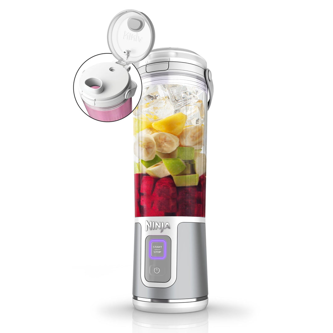 Ninja Blast Tragbarer Mixer / Blender / Smoothie Maker, 530ml Becher, Auslaufsicherer Deckel, Leistu