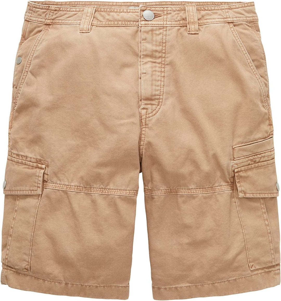TOM TAILOR Herren Relaxed Fit Cargo Shorts 29 24048 - Desert Fawn, 29 24048 - Desert Fawn