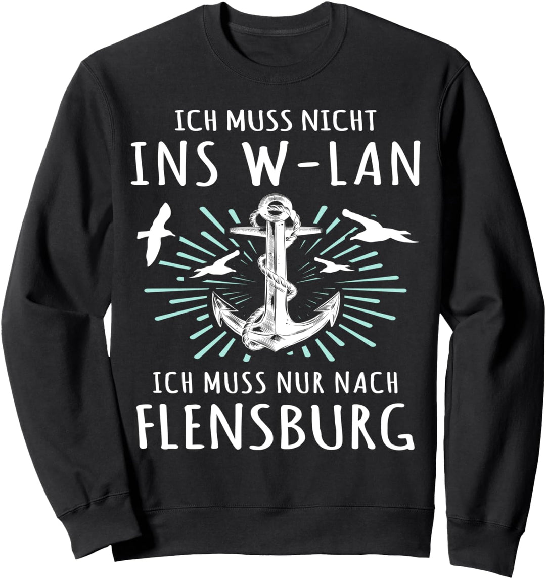 Flensburger Souvenir Stadt Flensburg Sweatshirt