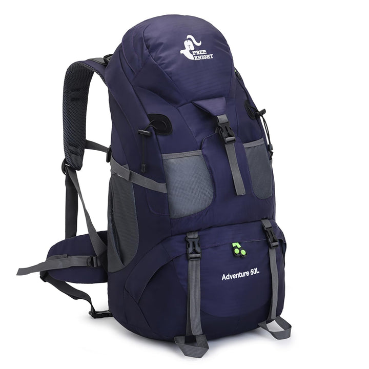 Bseash 50L Leichter wasserfester Wanderrucksack, Outdoor Sport Tagesrucksack Multifunktions Reisetas