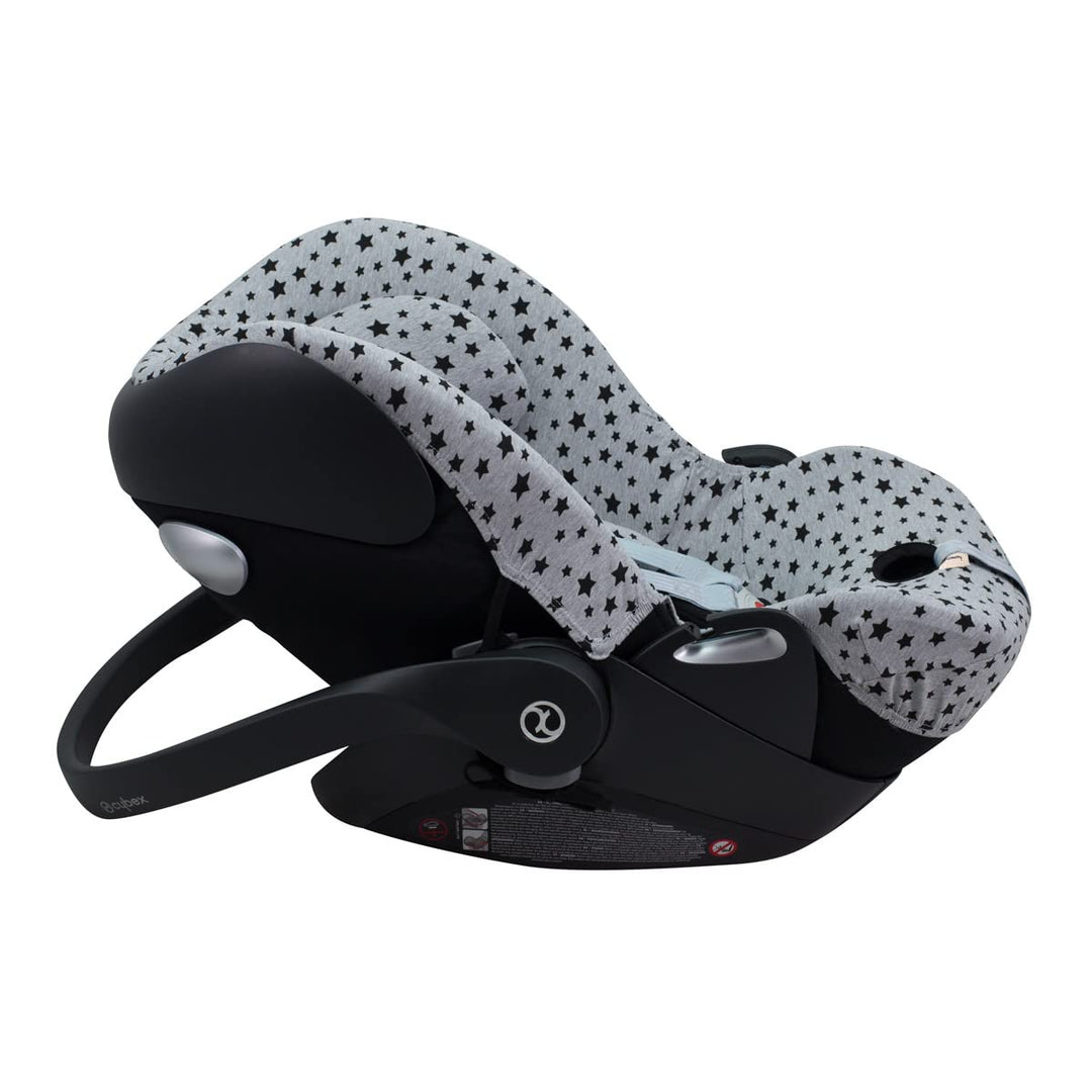 JYOKO KIDS Bezug für Autositz kompatibel mit Cybex Aton Cloud- Q-M-2-4-5, aus Baumwolle (Cloud Q-M,