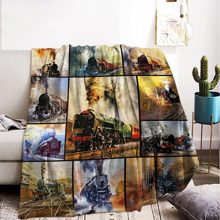 Traktormotiv Kuscheldecke für Kinder, Traktormotiv Weich Bequem Kunstfell Decke, Kuscheldecken für C