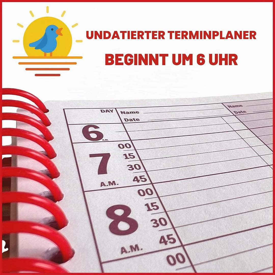 Geschäfts-Terminbuch (4 Spalten/200 Seiten) 4 Column, 4 Column