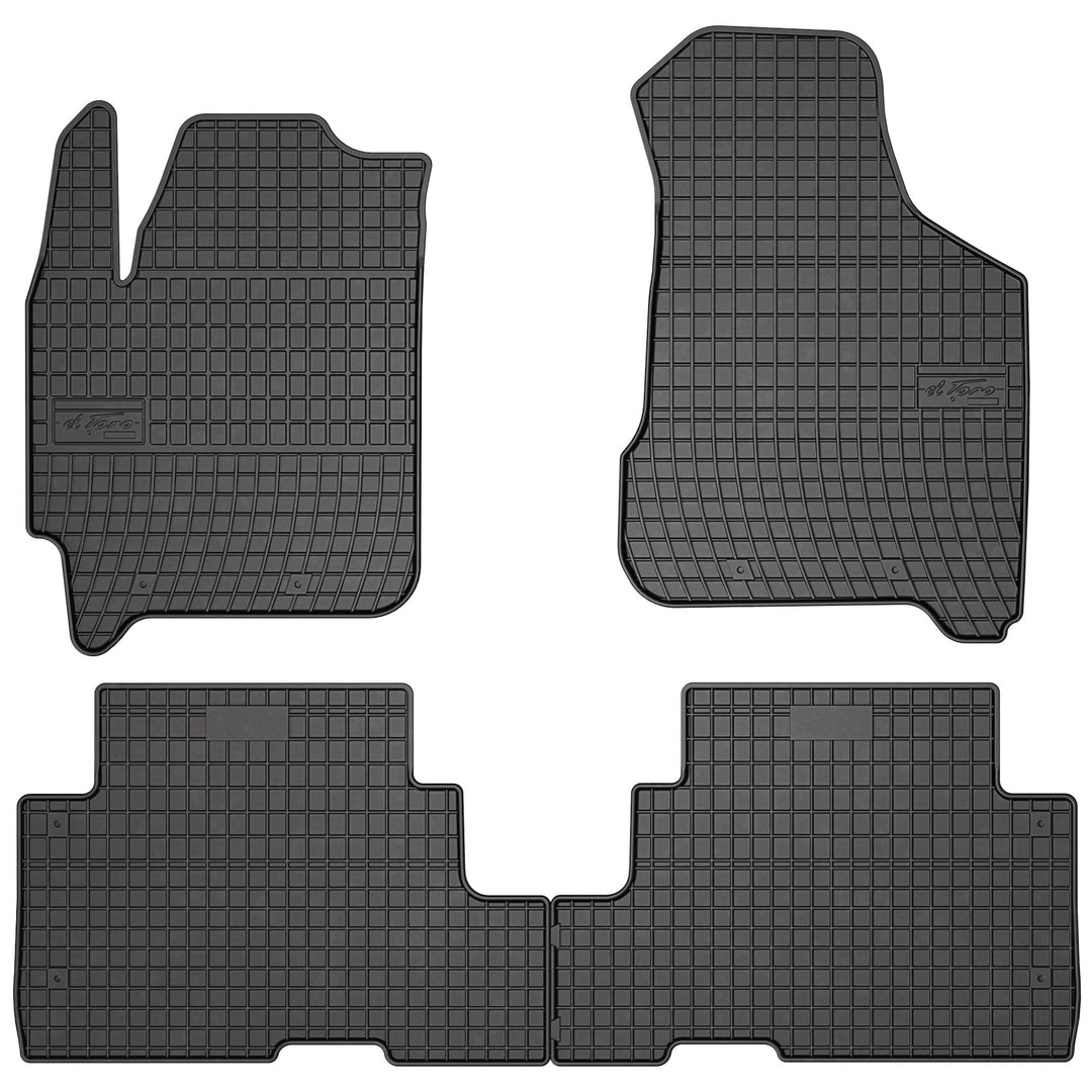 MatsMore Fussmatten gummi set passt für Kia Carens II 2002-2006 Erleben Sie neuen Reisekomfort mit r