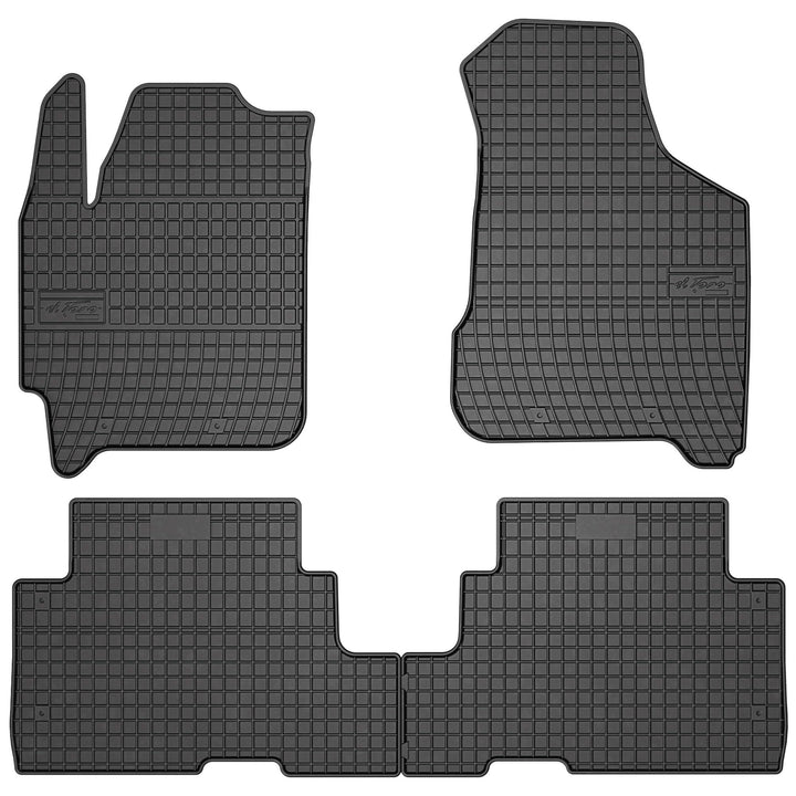 MatsMore Fussmatten gummi set passt für Kia Carens II 2002-2006 Erleben Sie neuen Reisekomfort mit r