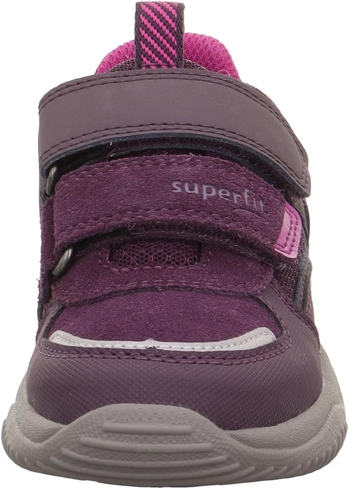 Superfit Mädchen Storm Sneaker 25 EU Schmal Lila Pink 8500, 25 EU Schmal Lila Pink 8500