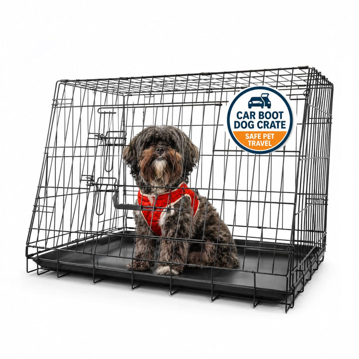 Streetwize Accessories Faltbare schräge Hundebox - Medium - 76x56x54cm