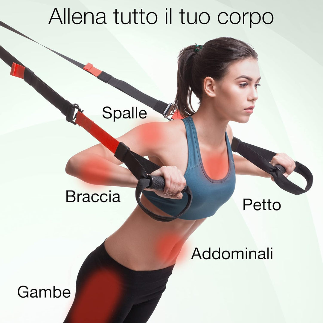 Setgowell Elastische Fitnessbänder für Zuhause, Fitnessstudio, Trx-Bänder, elastisch, für Training i