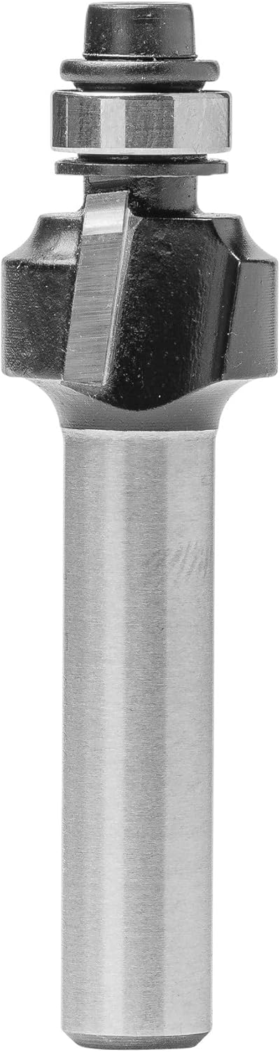 ENT 09800 Viertelstabfräser HW, Schaft (S) 8 mm, Durchmesser (D) 16,7 mm, NL 9,5 mm, R 2 mm, SL 32 m