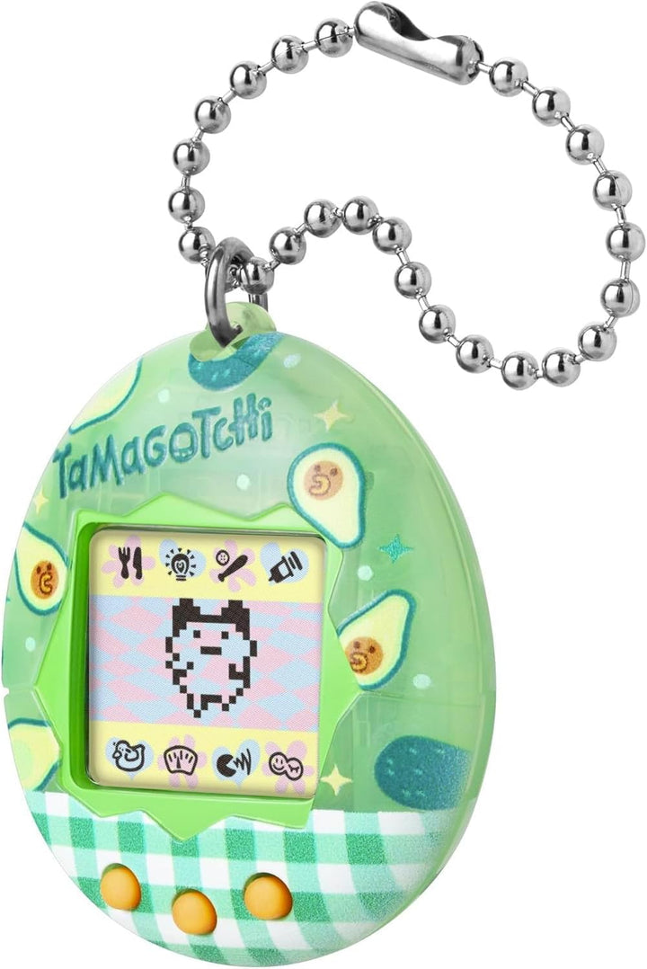 Bandai - Tamagotchi - Original Tamagotchi - Avocado Mix - Elektronisches virtuelles Haustier mit Far