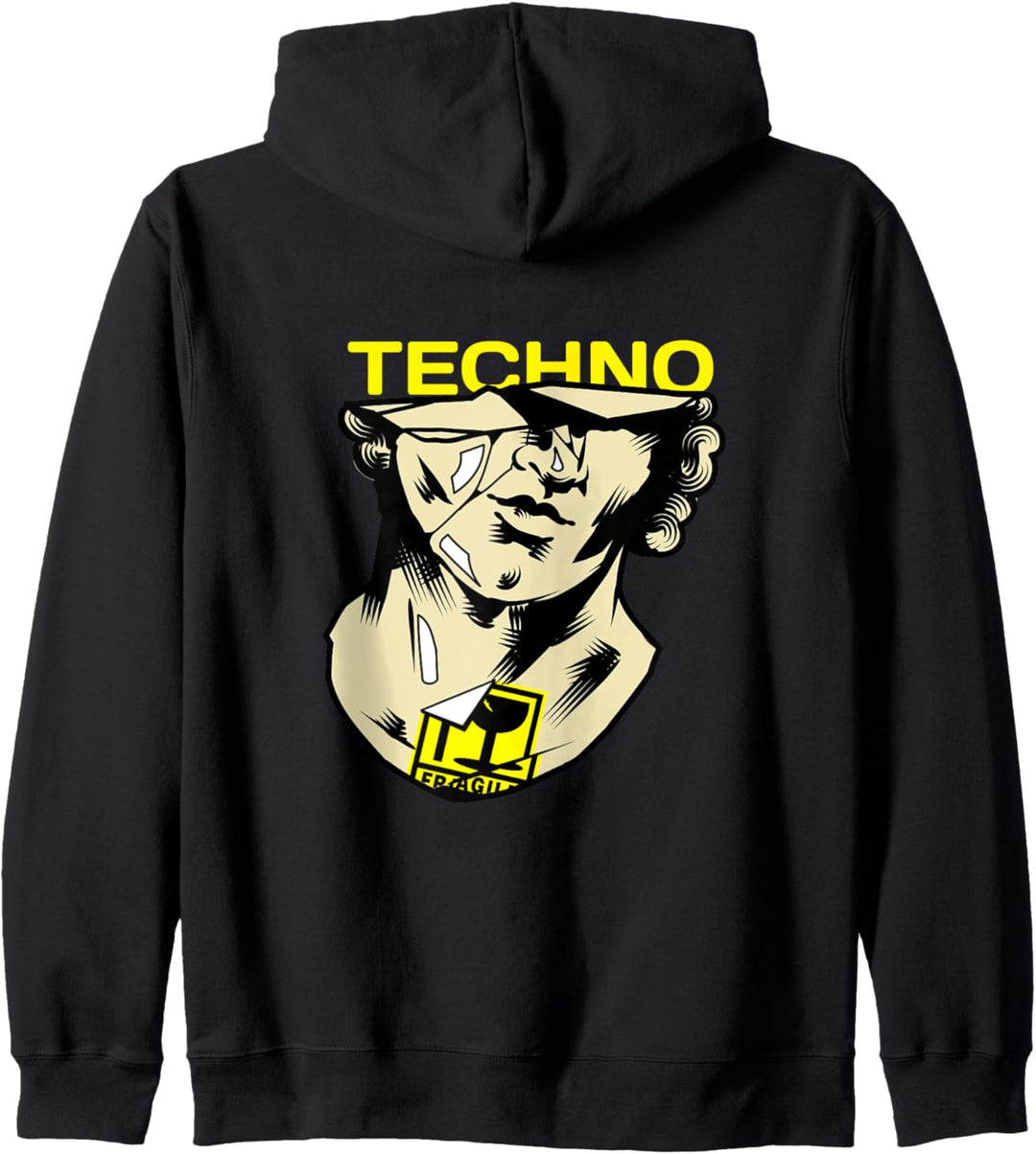 Techno Music EDM Rave Festival Tech-Haus Kapuzenjacke