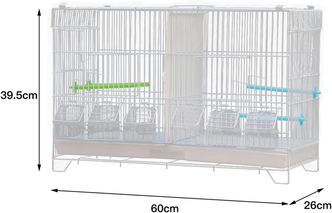 MINGYI Kleiner Vogelkäfig für den Innen- und Aussenbereich, Vogelkäfig mit Griff, Vogelvoliere für P
