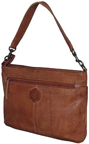 Bear Design Umhängetasche/Handtasche Callisto-Pelle Cognac, Cognac