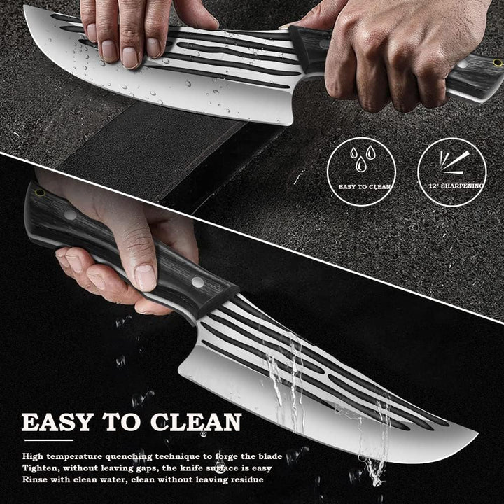 Home Safety Metzgermesser Japanisches Küchenmesser Kochmesser profi Messer Handgeschmiedetes Ausbein