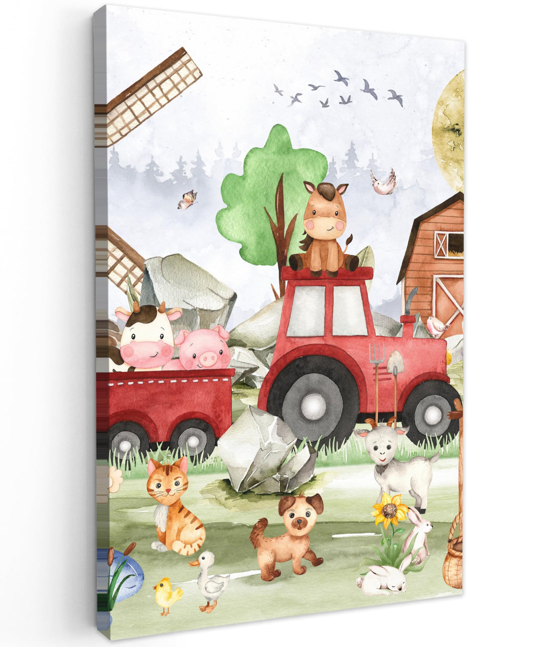 MuchoWow© Leinwand Klein 20x30 cm Mini Deko Schlafzimmer Aesthetic Leinwandbilder Wohnzimmer Gemälde