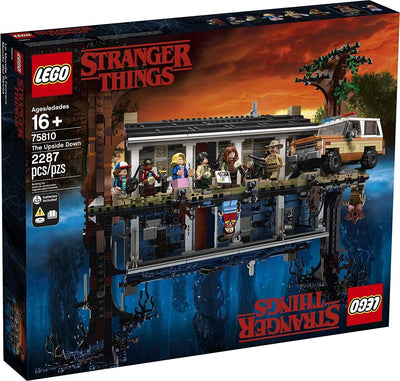 LEGO 75810 „Stranger Things - Die andere Seite“, Bausatz mit Wills House und 8 Minifiguren, Ab 16 Ja