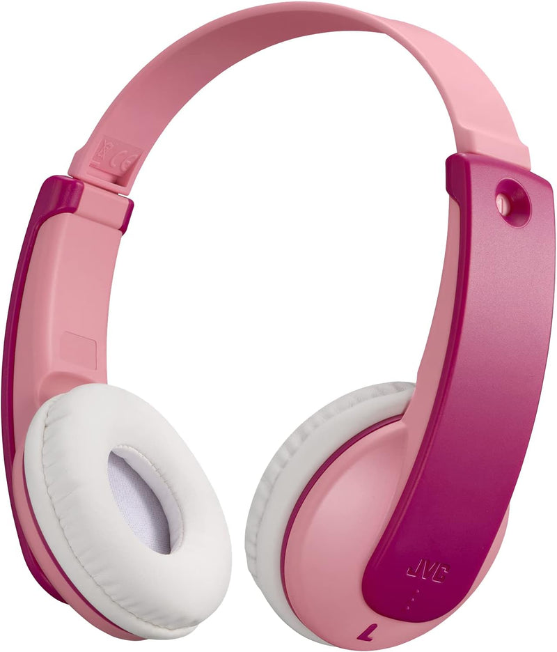 JVC HA-KD10W Headphones Wireless Head-Band Music Bluetooth Pink rose, rose