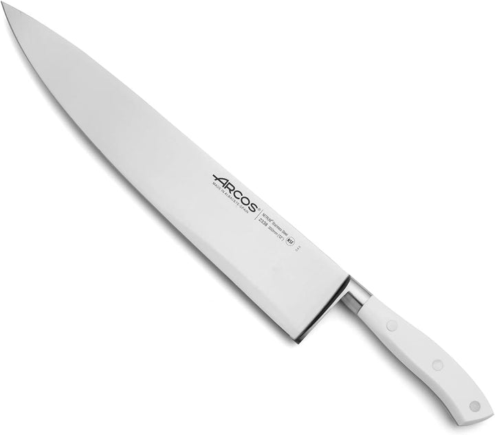 Arcos 233824 Serie Riviera Blanc - Kochmesser - Klinge aus Nitrum geschmiedetem Edelstahl 300 mm - H