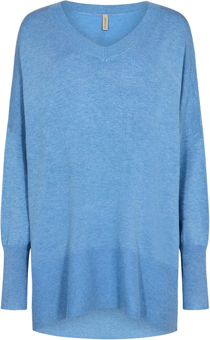 SOYACONCEPT Damen SC-Dollie 728 Pullover, Hellblau Melan