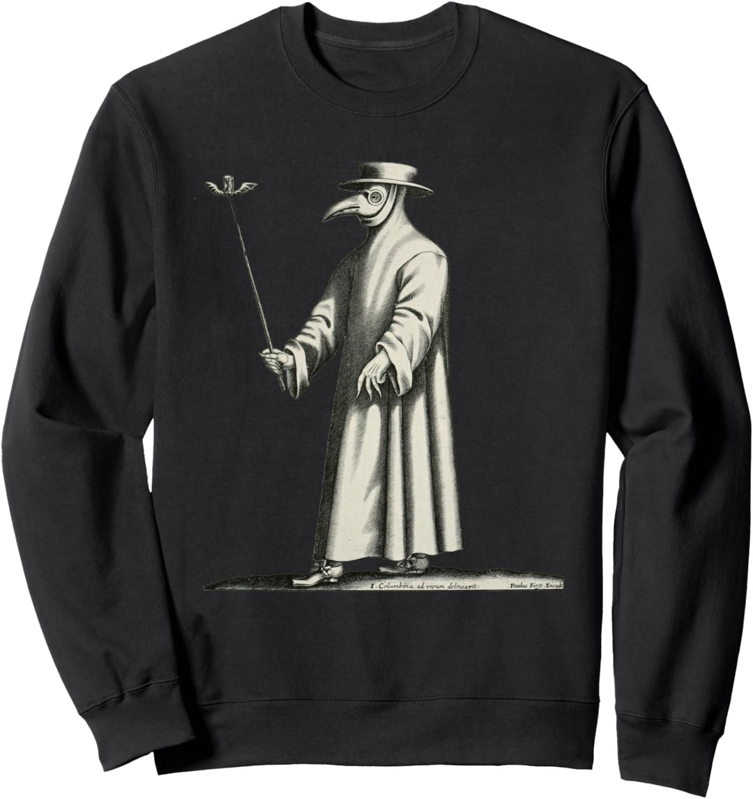 Pestdoktor, Mittelalter, Steampunk, Horror, Schrecken Sweatshirt