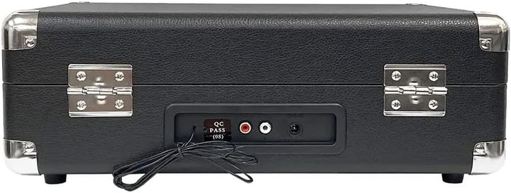 PRIXTON - VC400 Vintage-Vinyl-Plattenspieler | Vinyl-Player & Konverter über Bluetooth & USB | 2 ein