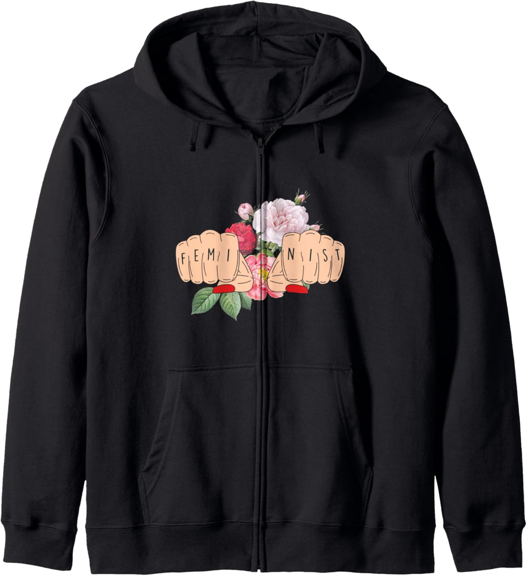Feminist Faust Feminismus Gleichberechtigung Frauenrechte Kapuzenjacke