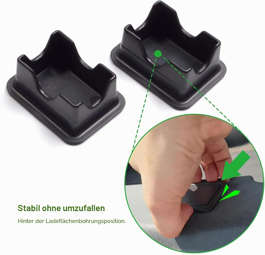 CDEFG Kompatibel mit Dodge RAM 1500 2019-2021 2022 Auto Pickup Truck Bed Rail Stake Hole Covers Stak