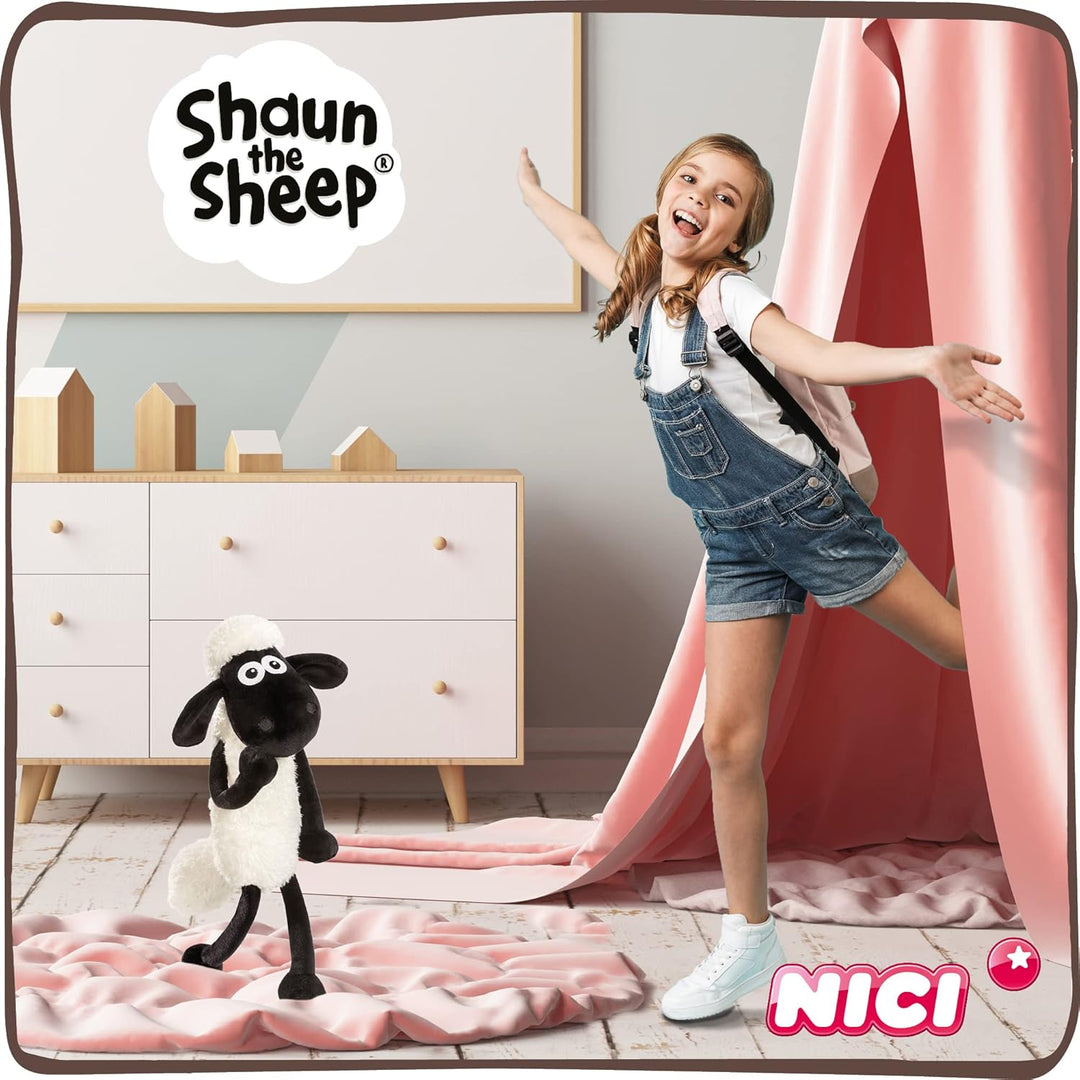 NICI Kuscheltier Shaun das Schaf 50 cm – Schaf Plüschtier für Mädchen, Jungen & Babys – Flauschiges