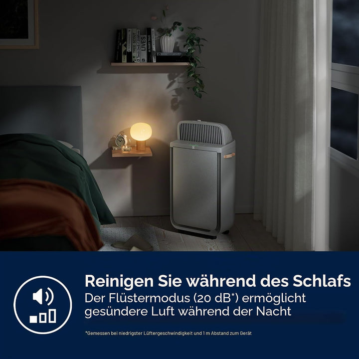 Electrolux EPU72571UG Pure Multi 700 Luftreiniger 2 in 1 mit Lüfter, angeschlossen, 4-stufiger Filte