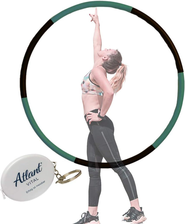 Hula Hoop Reifen Erwachsene Hullahub zum Abnehmen 1,2kg Sportgeräte für Zuhause Fitness Geräte Hula-