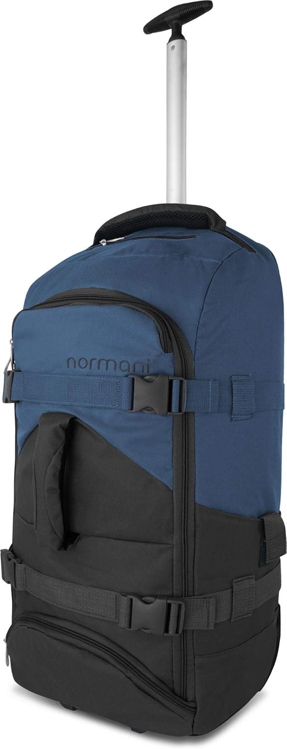 normani Backpacker Reisetaschen-Rucksack mit Trolleyfunktion - Trolley mit Frontloader Funktion und