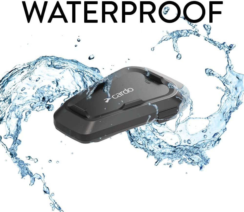 CARDO, kostenloses Motorrad-Gegensprechanlagen-Kit Bluetooth Spirit HD Duo Spirit HD